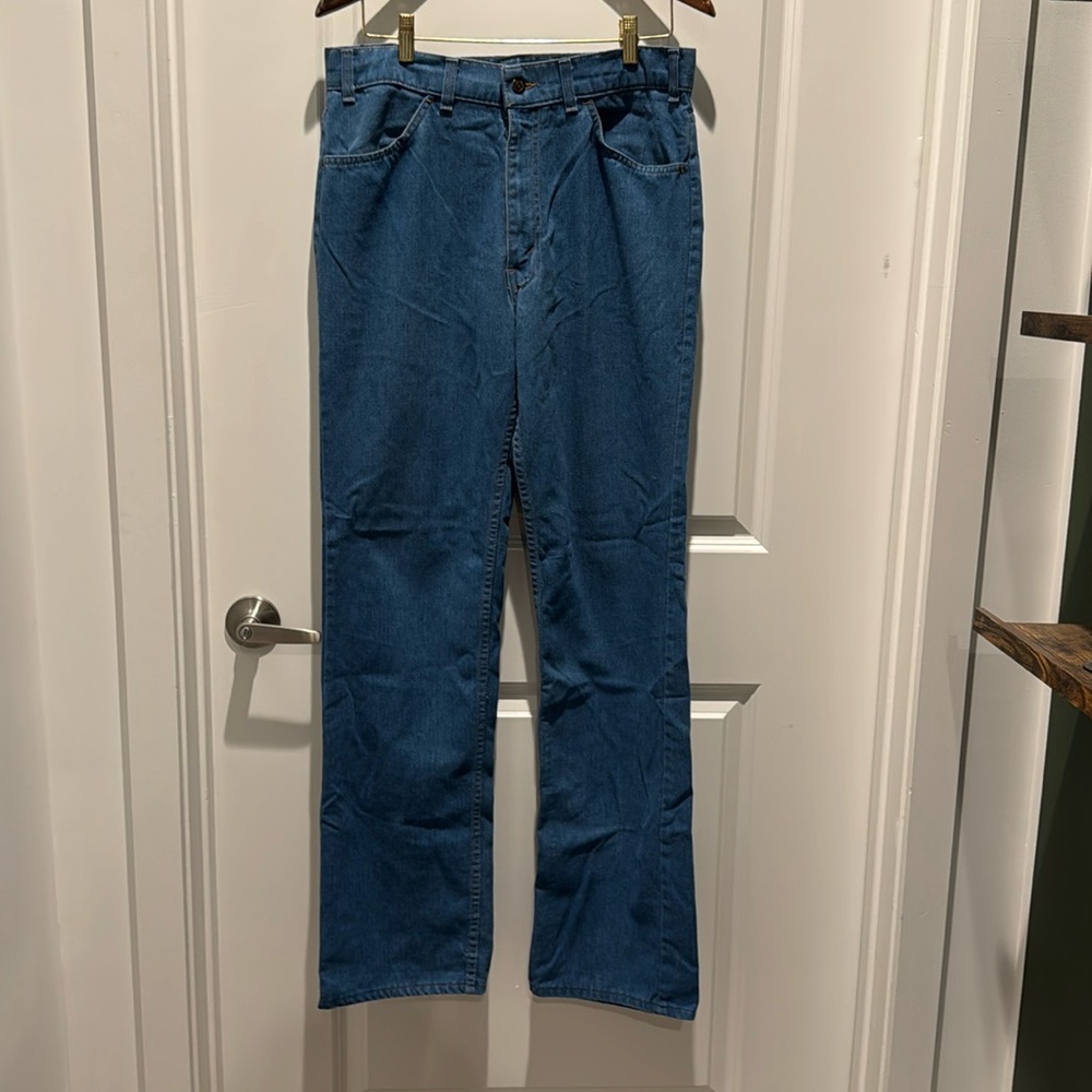 Vintage Levi's Orange Tab Jeans "With A Skosh More Comfort"